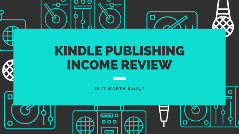 KINDLE PUBLISHING INCOME